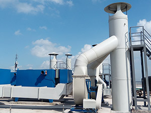 實(shí)驗(yàn)室PP離心風(fēng)機(jī)