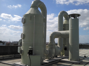 實(shí)驗(yàn)室無機(jī)廢氣噴淋塔