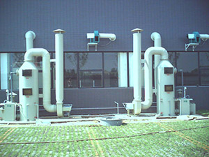 實(shí)驗(yàn)室專用PP噴淋塔